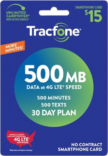 Tracfone - $15 Smartphone Card - Blue-Front_Standard 