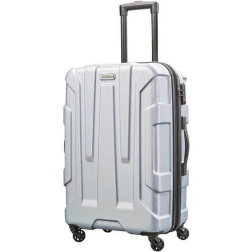 Samsonite - Centric 24" Spinner - Silver-Front_Standard 