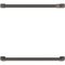 Café - Handle Kit for CKD70DP2NS1 Double Wall Oven - Brushed Black-Front_Standard