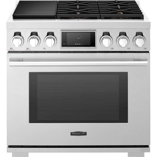 SKS - 6.3 Cu. Ft. Freestanding Dual Fuel Convection Range with Self-Cleaning, Steam-Assist Oven, and Sous Vide - Stainless Steel