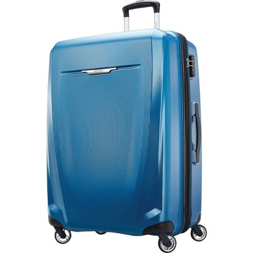 Samsonite - Winfield 3 DLX 28" Expandable Spinner Suitcase - Blue/Navy