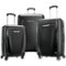 Samsonite - Winfield 3 DLX Wheeled Luggage Set (3-Piece) - Black-Front_Standard