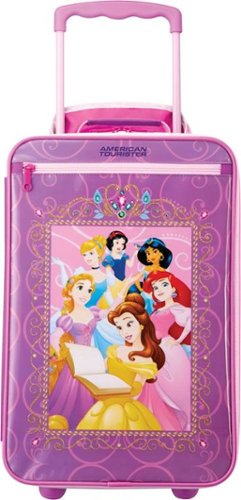 American Tourister - Disney 18" Wheeled Upright Suitcase - Princess-Front_Standard 
