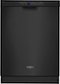 Whirlpool - Front Control Built-In Dishwasher with Stainless Steel Tub, 3rd Rack, 50dBa - Black-Front_Standard 