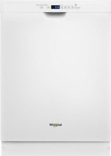  Whirlpool - Front Control Built-In Dishwasher with Stainless Steel Tub, 3rd Rack, 50 dBA