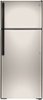 GE - 17.5 Cu. Ft. Top-Freezer Refrigerator - Silver-Front_Standard
