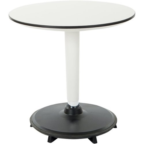 Office Star Products - Active Round Table - White