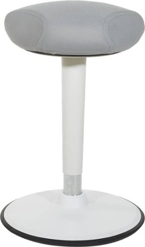 Office Star Products - Modern Wobble Stool - Gray