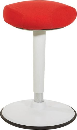 Office Star Products - Modern Wobble Stool - Red