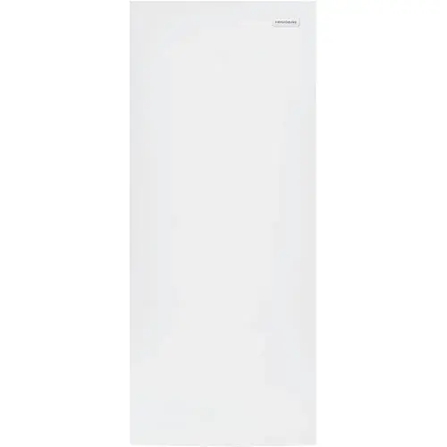 Front. Frigidaire - 15.5 Cu. Ft. Frost-Free Upright Freezer with Interior Light - White.