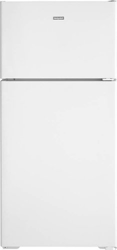 Photos - Fridge Hotpoint-Ariston Hotpoint - 15.6 Cu. Ft. Top-Freezer Refrigerator - White HPE16BTNRWW 