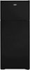 Hotpoint - 17.5 Cu. Ft. Top-Freezer Refrigerator with LED Interior Lighting - Black-Front_Standard