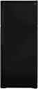 Front. GE - 17.5 Cu. Ft. Top-Freezer Refrigerator - Black.