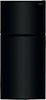 Frigidaire - 18.3 Cu. Ft. Top-Freezer Refrigerator - Black-Front_Standard
