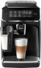 Philips - 3200 Series Fully Automatic Espresso Machine w/ LatteGo, Black-Front_Standard