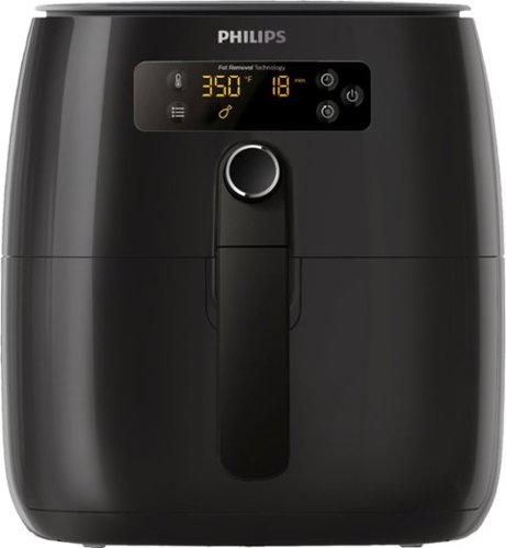 Philips - Premium Twin Turbostar Digital Airfryer HD9741/96 - Black