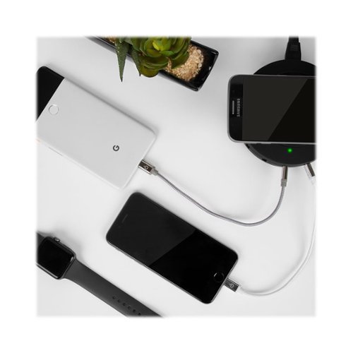 ChargeHub X5 USB Charger with Wireless Charging Pad - Black SHOP ONLINE