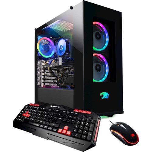 iBUYPOWER - Gaming Desktop - AMD Ryzen 7-Series - 3700X - 16GB Memory - NVIDIA GeForce RTX 2070 SUPER - 1TB HDD + 240GB SSD-Front_Standard 
