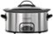 Crock-Pot - 6qt Slow Cooker - Stainless Steel-Front_Standard