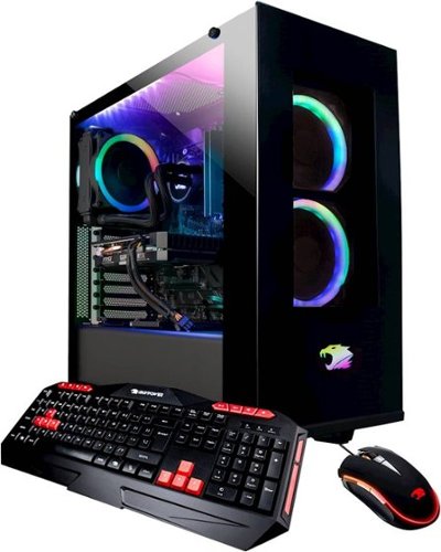 iBUYPOWER - Gaming Desktop - AMD Ryzen 7-Series - 3800X - 16GB Memory - NVIDIA GeForce RTX 2080 SUPER - 1TB HDD + 480GB SSD-Front_Standard 
