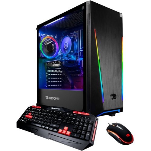 iBUYPOWER - Gaming Desktop - Intel Core i7-9700F - 16GB Memory - NVIDIA GeForce RTX 2060 SUPER - 1TB Hard Drive + 240GB SSD-Front_Standard 