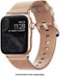 Nomad - Modern Leather Watch Strap for Apple Watch® 38mm and 40mm and AirPod Case - Natural-Angle_Standard