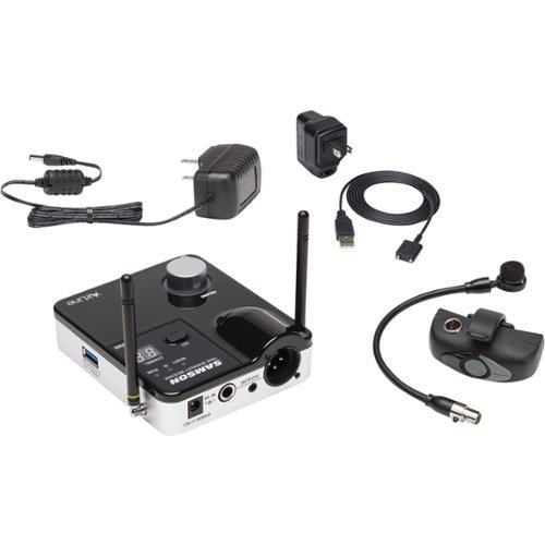 Samson AirLine Wireless Condenser Instrument Microphone System WORLDWIDE DELIVERY