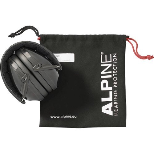 Alpine Hearing Protection - MusicSafe Earmuffs - Black