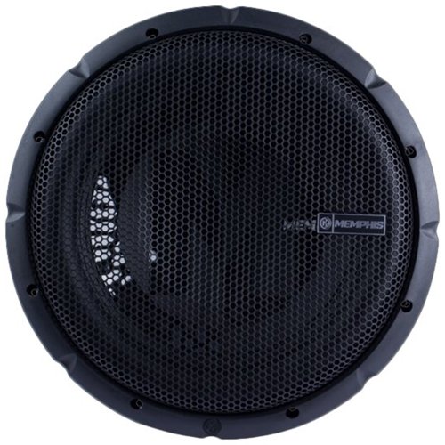 Memphis Car Audio - Power Reference 12" Dual-Voice-Coil 8-Ohm Subwoofer - Black-Front_Standard 