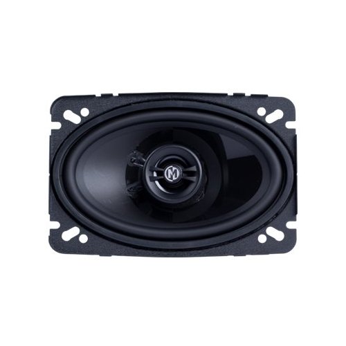 Memphis Car Audio - Power Reference 4" x 6" 2-Way Car Speakers (Pair) - Black