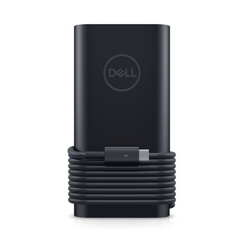 Dell - 45W-USB-C Power Adapter Plus - Black