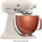 KitchenAid - 5 Quart Tilt-Head Metallic Finish Stainless Steel Bowl - KSM5SSB - Copper-Angle_Standard