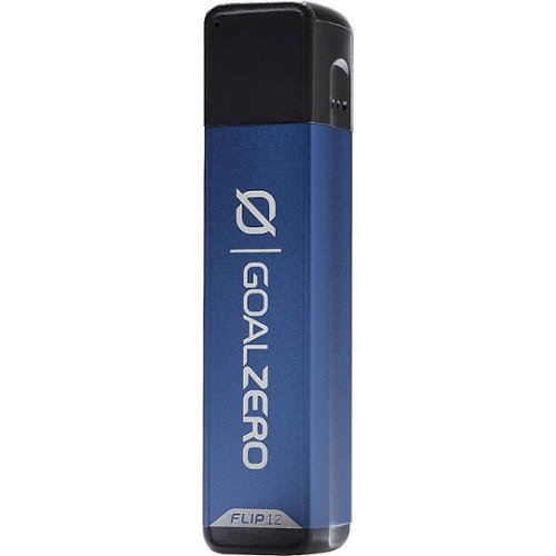 Goal Zero - Flip 3350 mAh Portable Charger for Most USB-Enabled Devices - Slate Blue