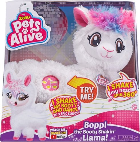 ZURU - Pets Alive Boppi The Booty Shakin' Llama - Multicolor-Front_Standard 