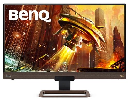 BenQ - EX2780Q 27 Inch 1440P 144Hz IPS Gaming Monitor | FreeSync Premium | HDRi | Speakers - Metallic Gray