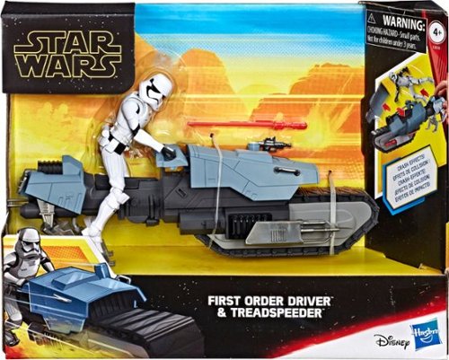 Hasbro - Star Wars Galaxy of Adventures First Order Driver And Treadspeeder
