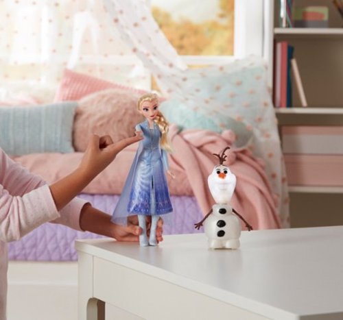 Hasbro Disney Frozen II Talk And Glow Olaf And Elsa Dolls GLOBAL SHIPPING
