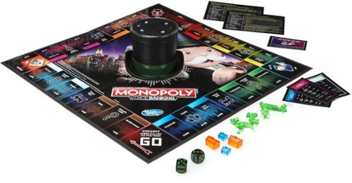 Hasbro Monopoly Voice Banking Electronic Family Board Game - Multi WORLDWIDE DELIVERY