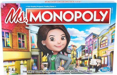 Hasbro Gaming Ms. Monopoly Board Game WORLDWIDE DELIVERY