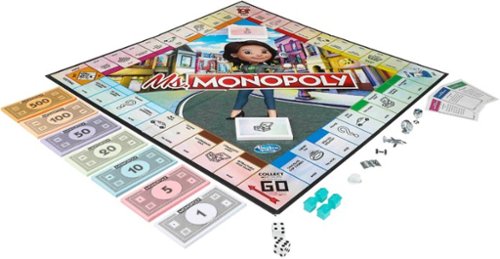 Hasbro Gaming Ms. Monopoly Board Game GLOBAL SHIPPING