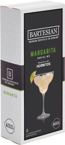 Margarita Cocktail Mix Capsule for Bartesian Cocktail Maker (6-Pack)