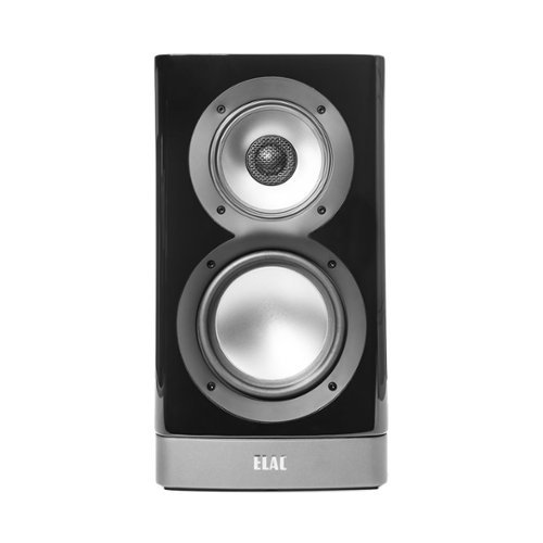 ELAC - Navis 5-1/4" Powered Wireless 3-Way Bookshelf Speakers (Pair) - Gloss Black