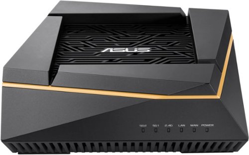 ASUS AX6100 Tri-band WiFi 6 Wireless Gaming Mesh Router (2-pack) - Black/Gold SHOP ONLINE