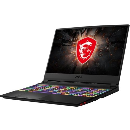 MSI - 15.6" Gaming Laptop - Intel Core i7 - 16GB Memory - NVIDIA GeForce RTX 2060 - 512GB Solid State Drive - Aluminum Black-Front_Standard 