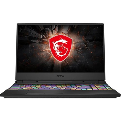 MSI - GL65 9SEK 15.6" Gaming Laptop - Intel Core i7 - 16GB Memory - NVIDIA GeForce RTX 2060 - 512GB Solid State Drive - Black-Front_Standard 