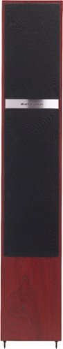 MartinLogan - Motion Dual 6-1/2" Passive 2.5-Way Floor Speaker (Each) - Red Walnut