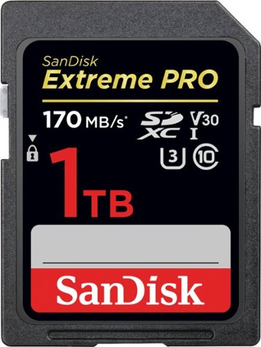 SanDisk - Extreme PRO 1000GB SDXC UHS-I Memory Card