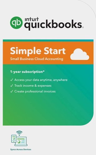 QuickBooks - Online Simple Start 2020 (1-Year Subscription) - Windows, Mac OS-Front_Standard 