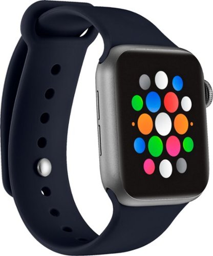 Modal™ - Silicone Band for Apple Watch 38mm, 40mm, 41mm and Apple Watch Series 8 41mm - Midnight Navy