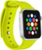 Modal™ - Silicone Band for Apple Watch 38mm, 40 mm, 41mm and Apple Watch Series 8 41mm - Neon Yellow-Angle_Standard